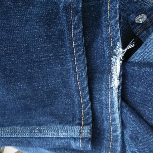 7 For All Mankind FLYNT Boot Cut Jeans Distressed - Picture 8 of 8